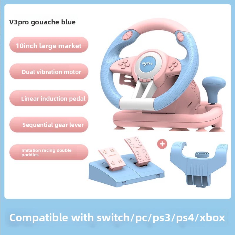 Pc Gaming Xbox - Pxn V3 Pro Gaming Steering Wheel