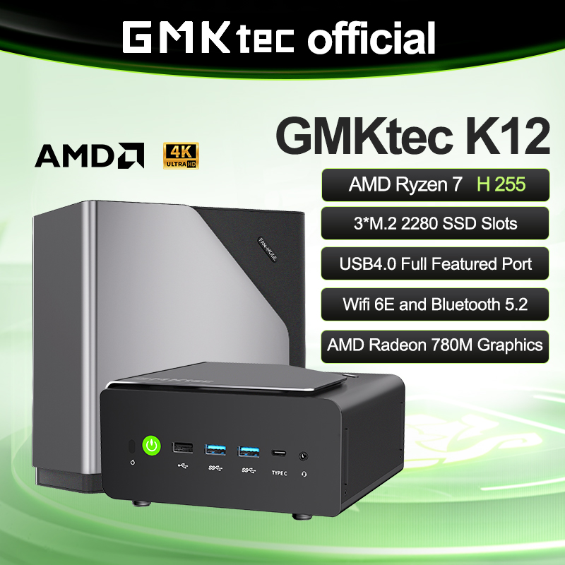 Pc Gaming Amd Ryzen 7 - GMKtec K12 Mini PC AMD Ryzen™
