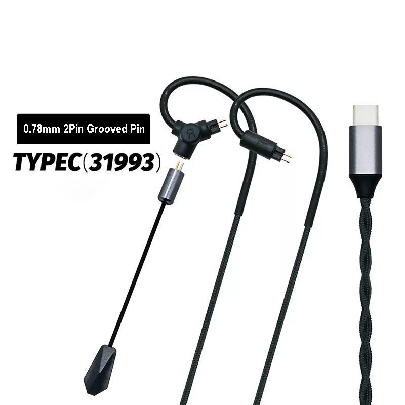Gaming Headset - 0.78 QDC MMCX Gaming Earphone Cable