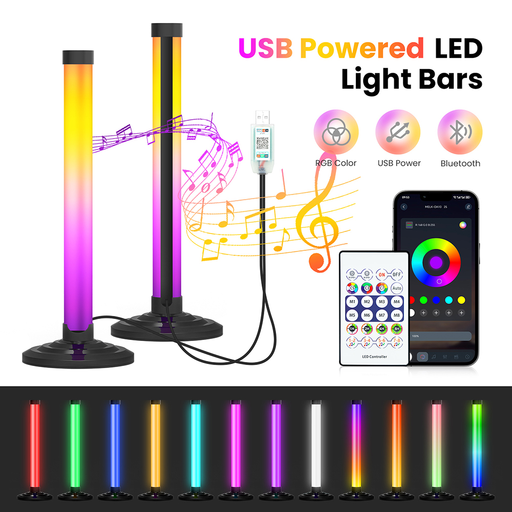 2 4 Light RGB Kit Smart LED Fl - Pc Gaming Kit recension och pris
