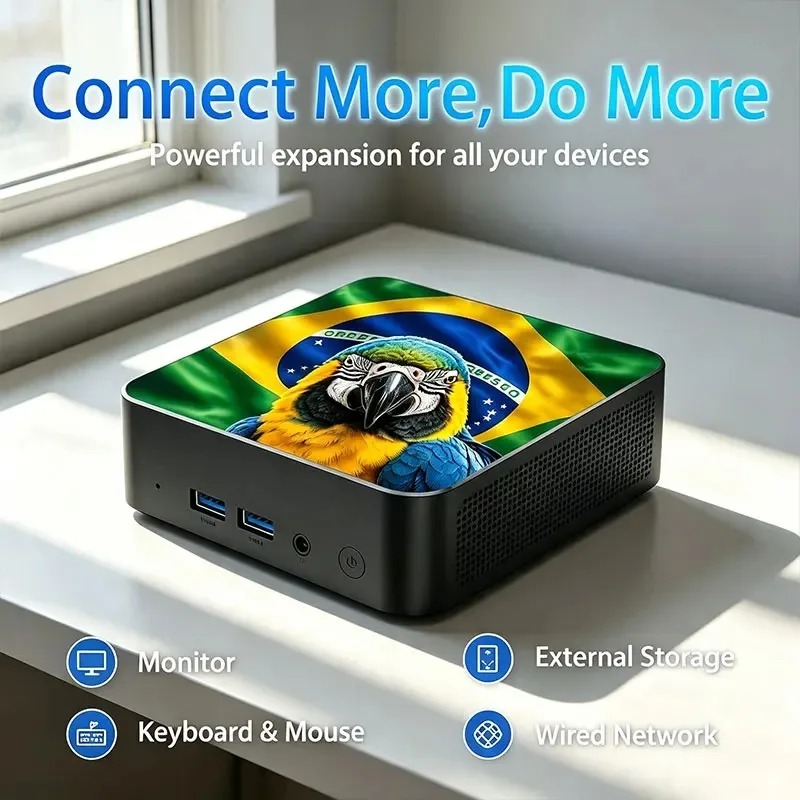 Mexico Brazil Flag Mini PC Int - Pc Gaming New recension och pris