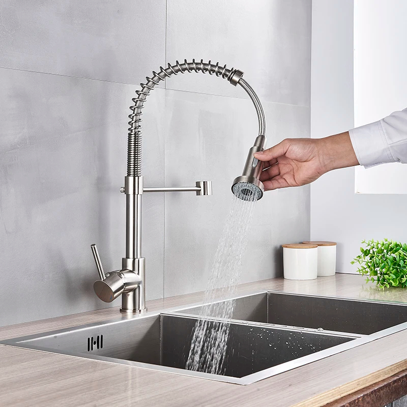 Spring Brushed Nickel Kitchen  - Stream Deck recension och pris