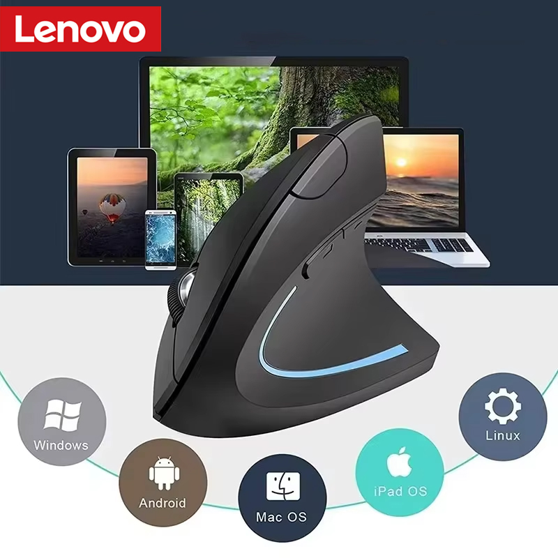 Lenovo Wireless Vertical Mouse - Pc Gaming Lenovo recension och pris