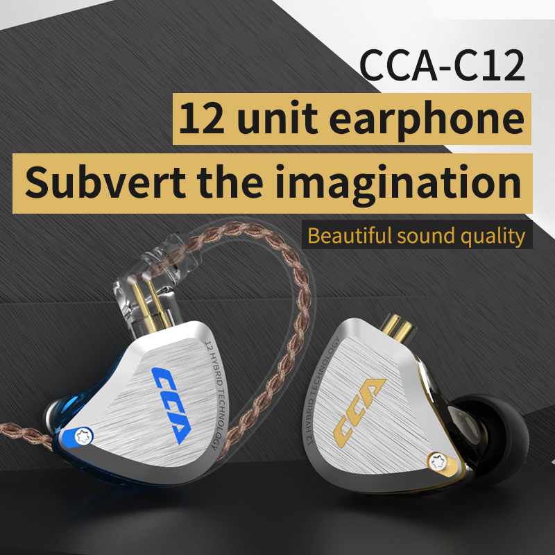 CCA C12 5BA+1DD Hybrid Hanging - Pc Gaming Y Monitor recension och pris