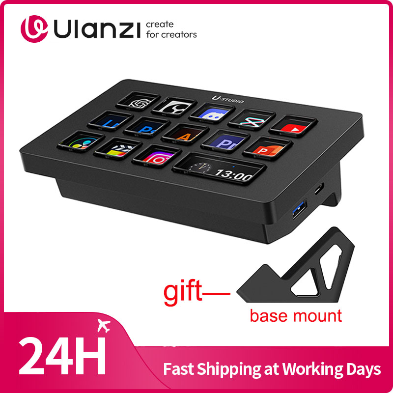 Ulanzi D200H Deck Dock AI-Powe - Stream Deck recension och pris