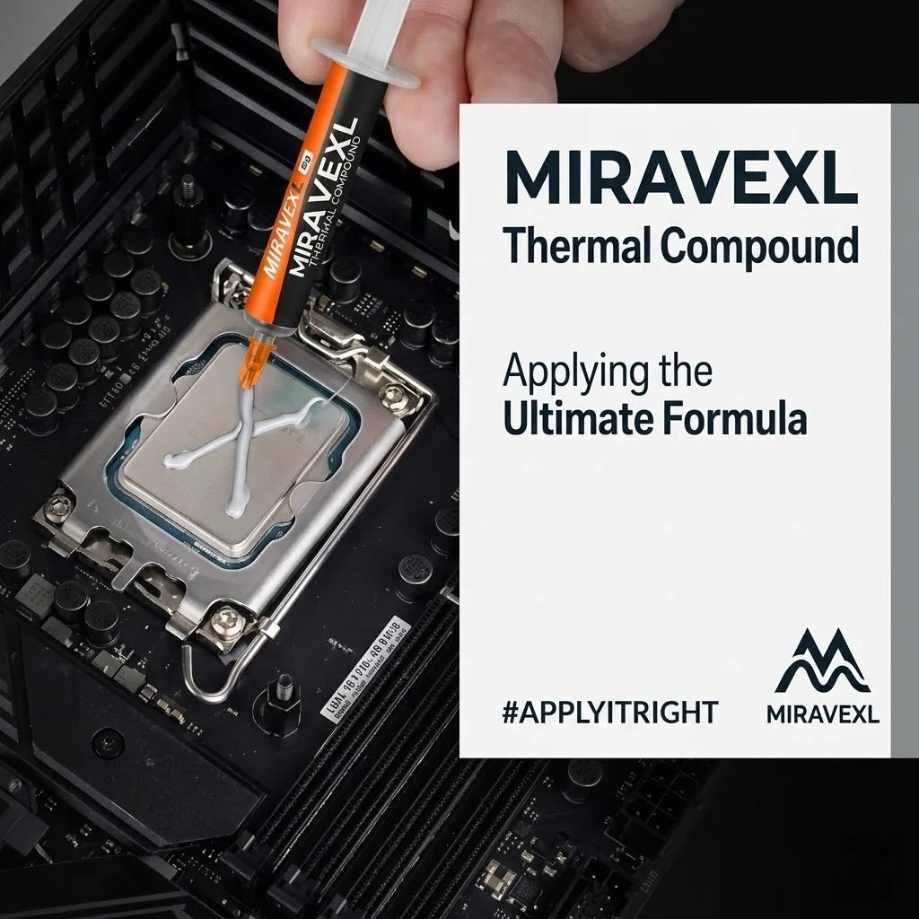 MIRAVEXL 8g Thermal Paste Low  - Pc Gaming Kit recension och pris