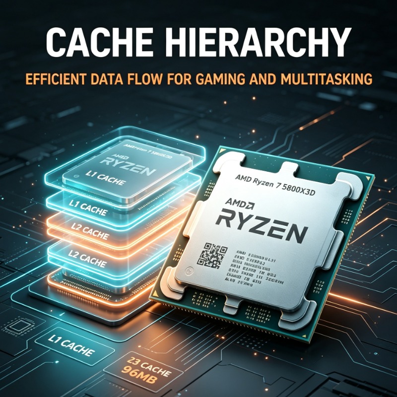 Ryzen 7 5800X3D PC Gaming Proc - Pc Gaming Amd Ryzen 7 recension och pris