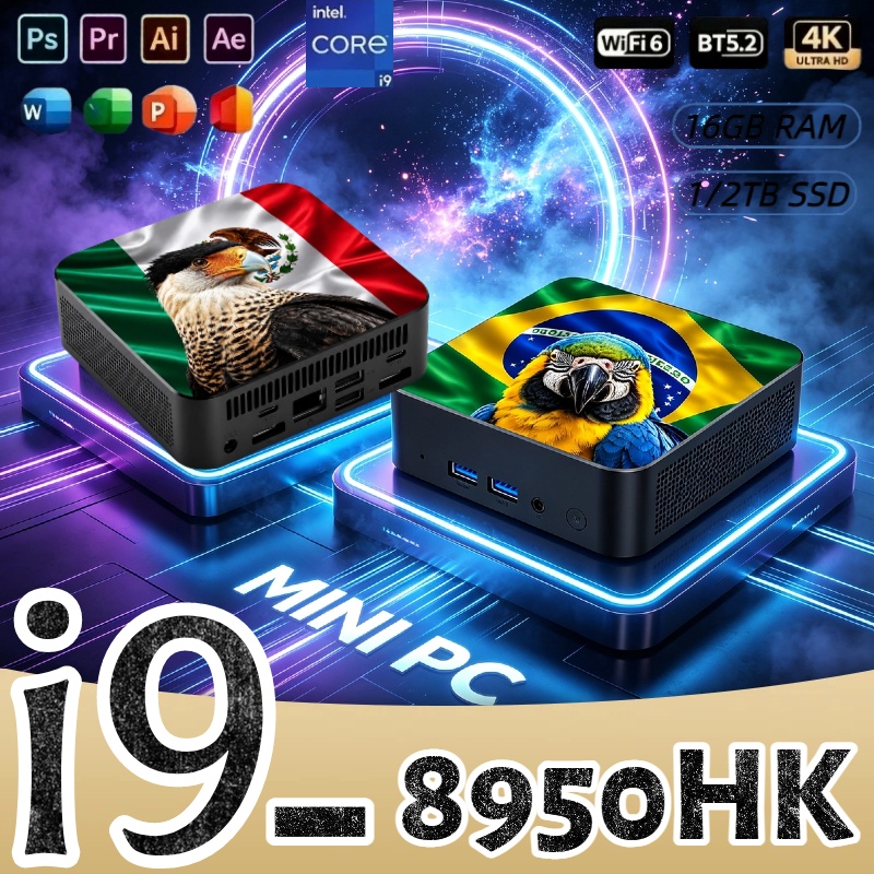 Mini PC Core i9-8950HK 16GB RA - Pc Gaming New recension och pris