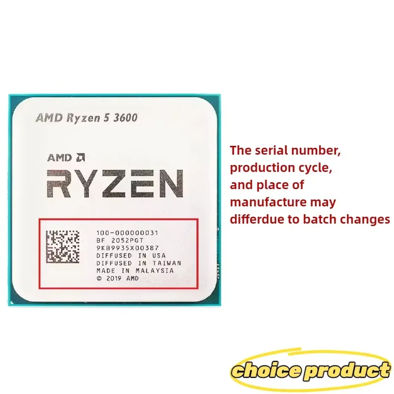 AMD Ryzen 5 3600 R5 3600 Deskt - Pc Gaming Ryzen 5 recension och pris