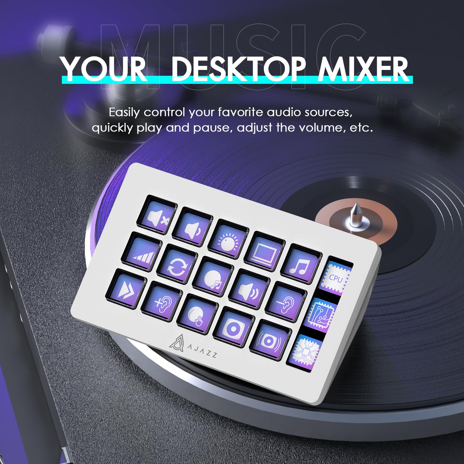 ATTACK SHARK x AJAZZ AKP153 ST - Stream Deck recension och pris