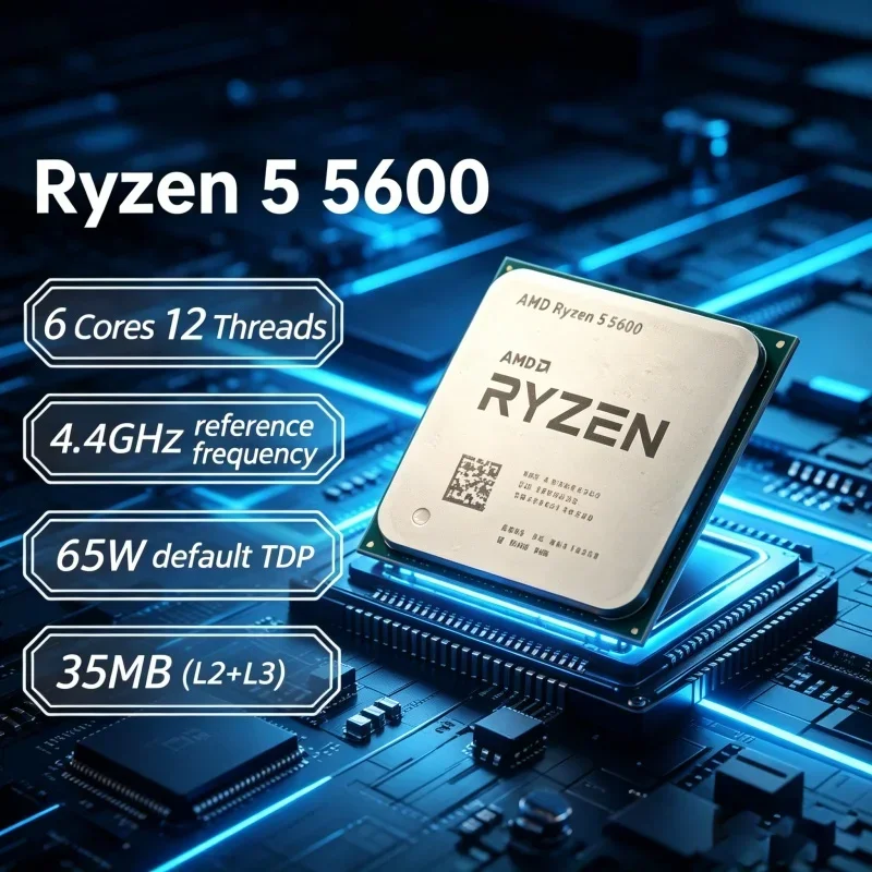 AMD Ryzen 5 5600 R5 5600 for P - Pc Gaming Ryzen 5 recension och pris