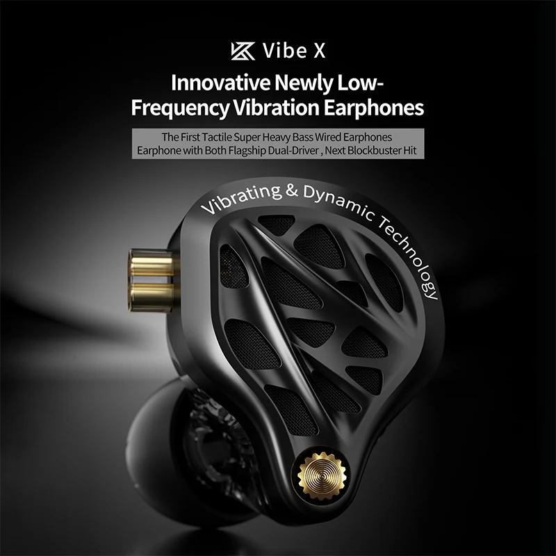 KZ Vibe X Earphone Low Frequen - Gaming Headset recension och pris