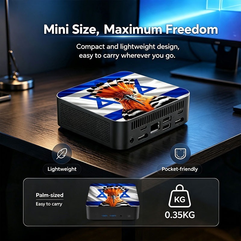 New Mini PC Computer Intel Cor - Pc Gaming New recension och pris