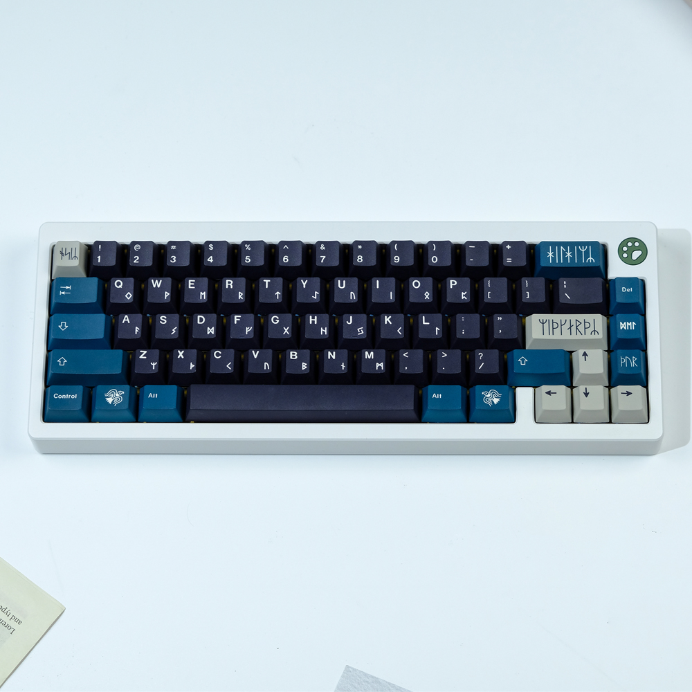 129 Keys GMK Norse Keycaps Che - Stream Deck recension och pris