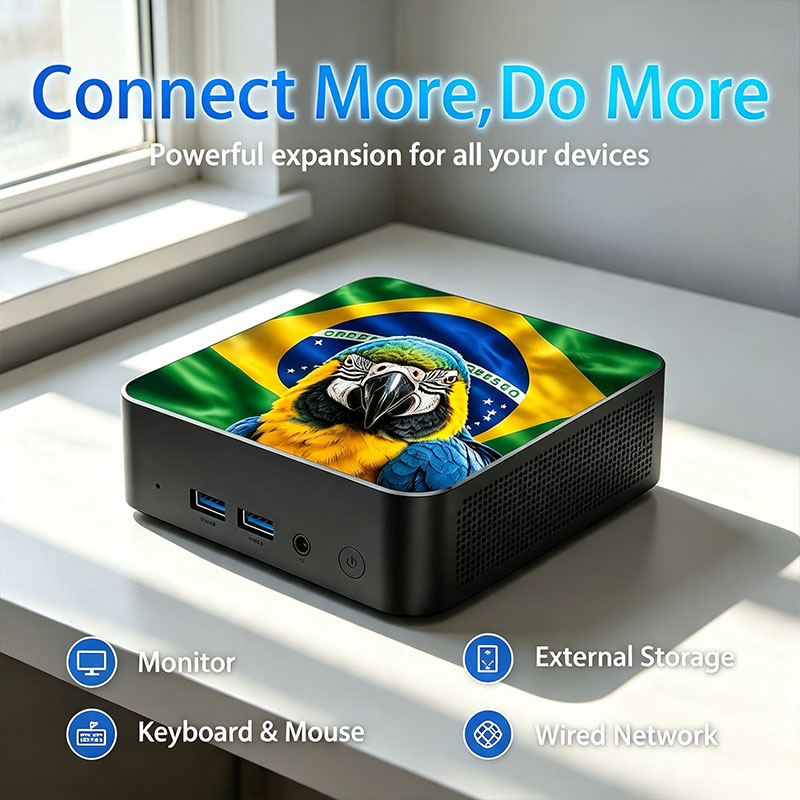 New 2026 Mexico Brazil Flag Hi - Pc Gaming New recension och pris