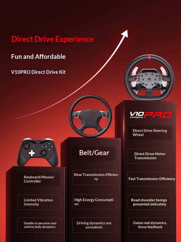 PXN V10 Pro Gaming Car Simulat - Pc Gaming Xbox recension och pris
