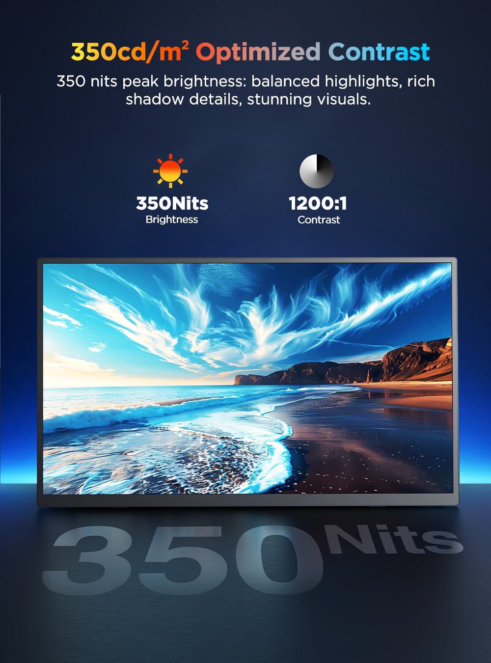 UPERFECT UColor J1 15.7 Inch 4 - Pc Gaming Y Monitor recension och pris
