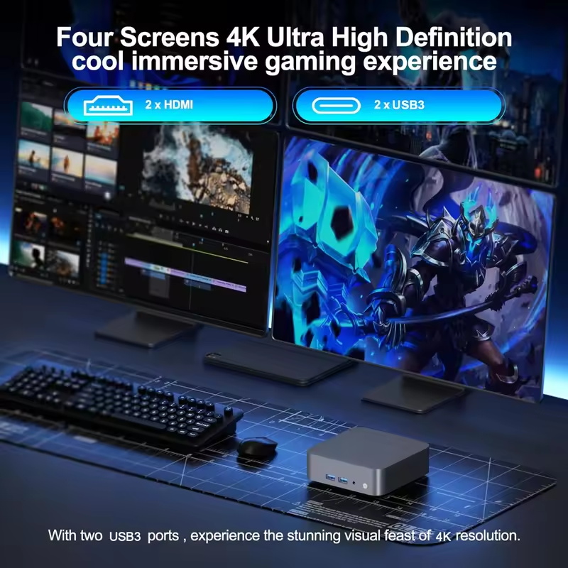 2026 Intel N150 Mini PC Portab - Pc Gaming Amd Ryzen 7 recension och pris