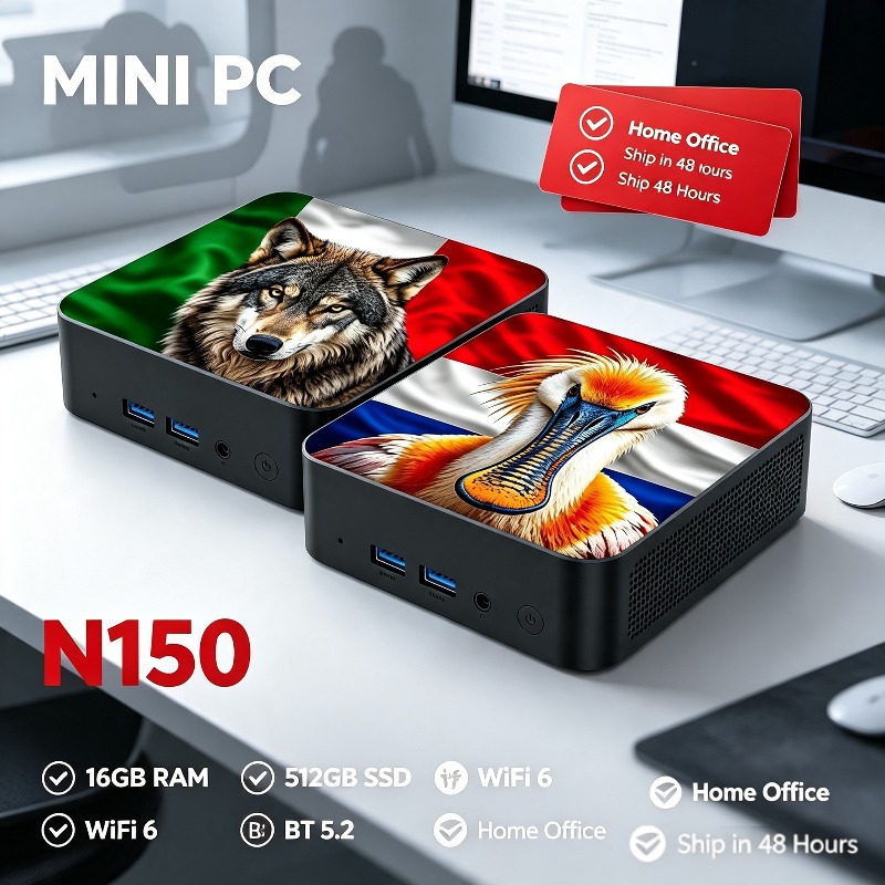 New Mini PC Computer Intel Cor - Pc Gaming New recension och pris